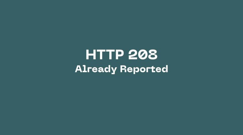 HTTP 208