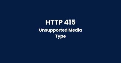 HTTP 415