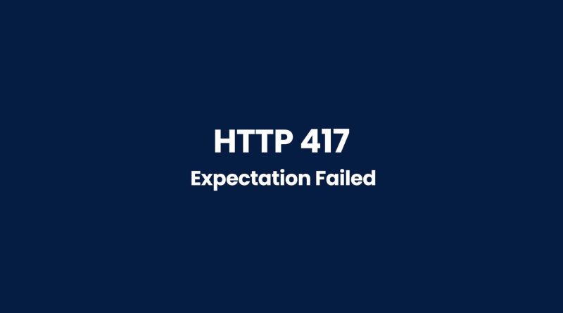 HTTP 417