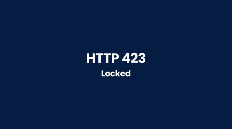 HTTP 423