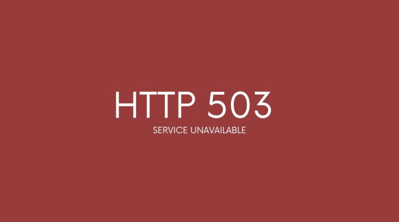HTTP 503