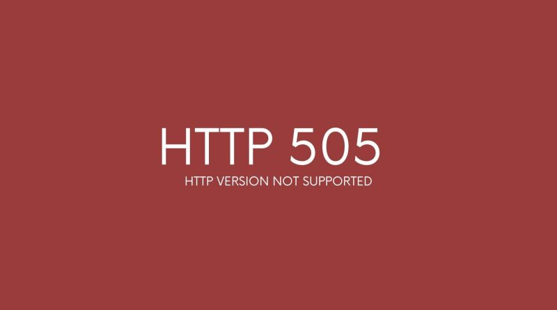 HTTP 505