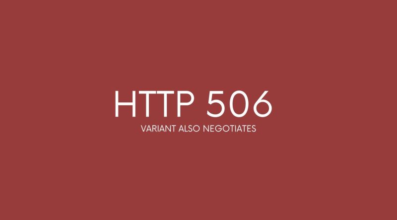 HTTP 506